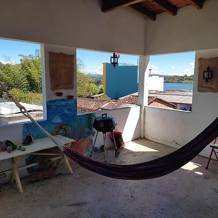 La Casona Hostel Guatapé Eksteriør billede
